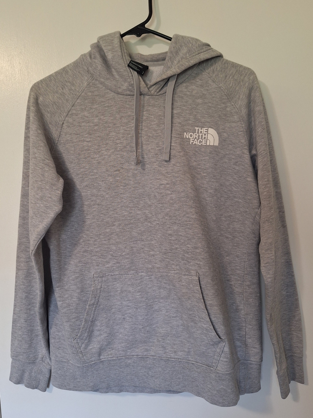 The North Face Women's Heather Gray Hooded Pullover Sweatshirt